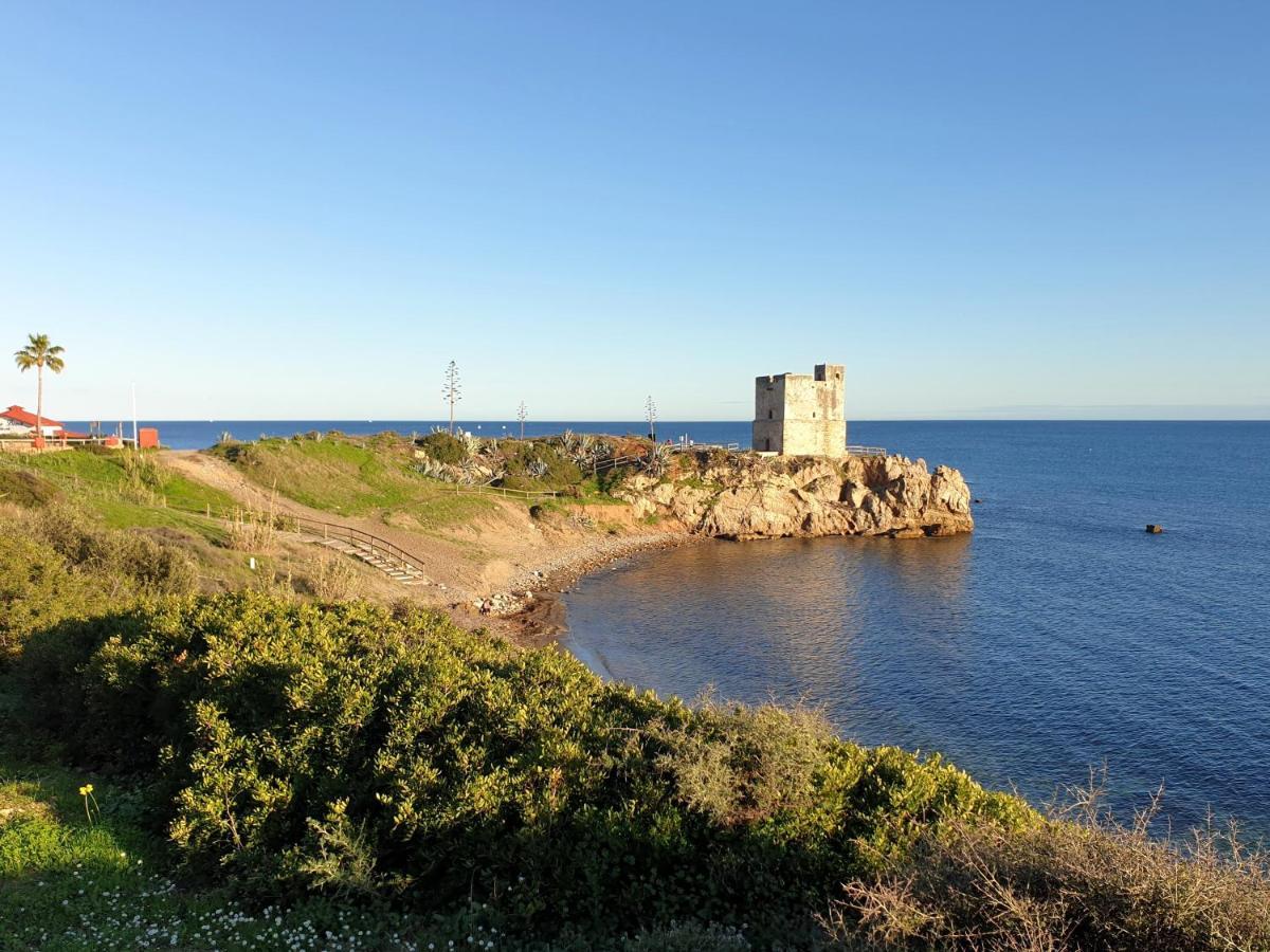 Casitamar Frontline Beach House Rental Casares Costa Near Estepona Bahia de Casares Exterior photo